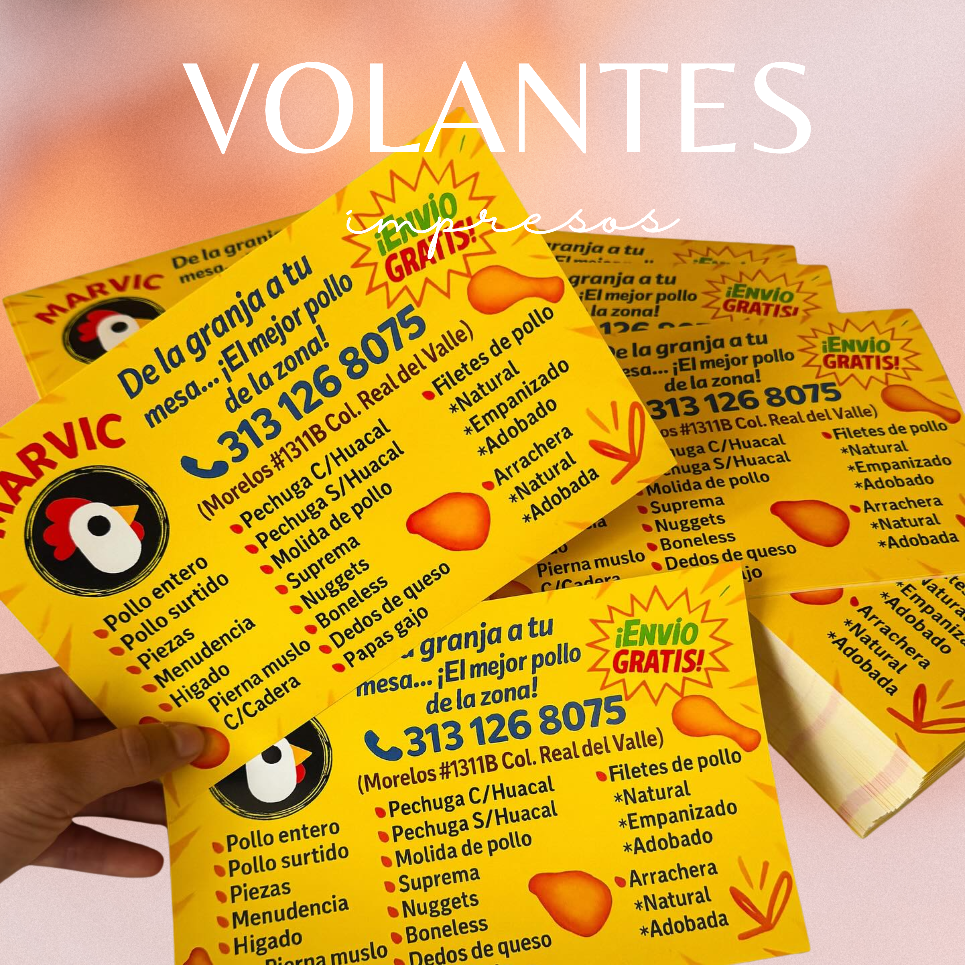 Volantes publicitarios